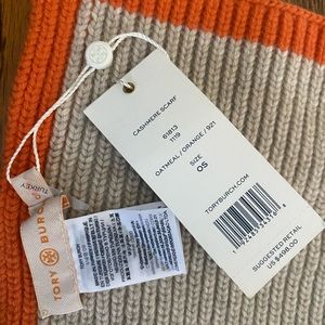 Tory. Burch double layer cashmere scarf.
